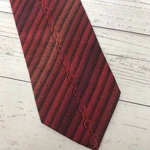 Fratelli Moda red silk tie